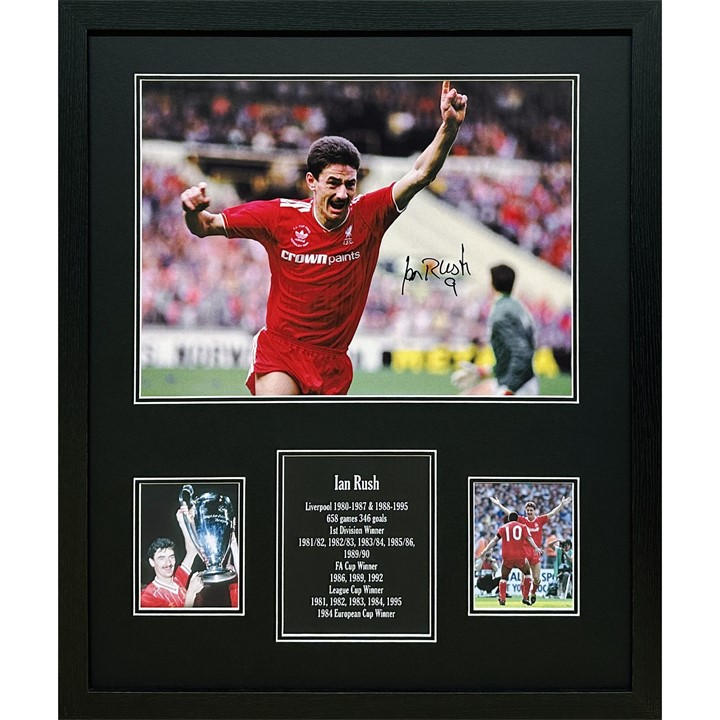 Liverpool    Ian Rush Signed  Photograph, Football by AllStarSignings Ltd, Sports Direct