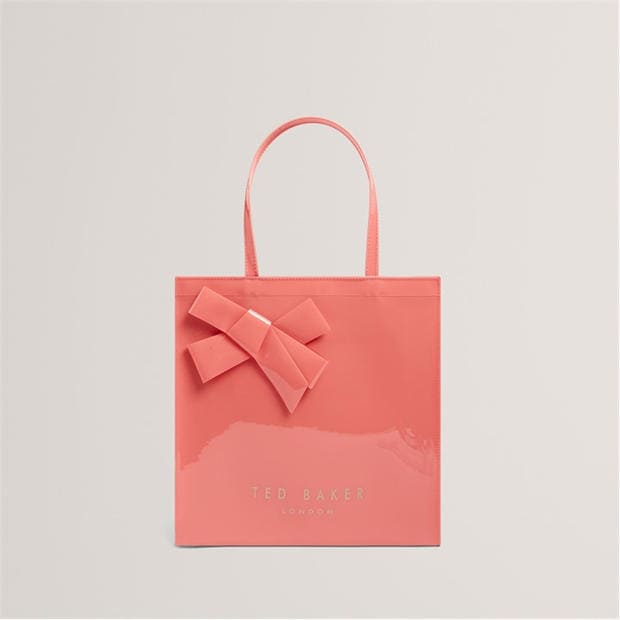 Coral - Ted Baker - Ted Baker Knot Bow Large Icon Tote Bag