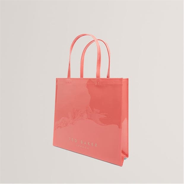 Coral - Ted Baker - Ted Baker Knot Bow Large Icon Tote Bag