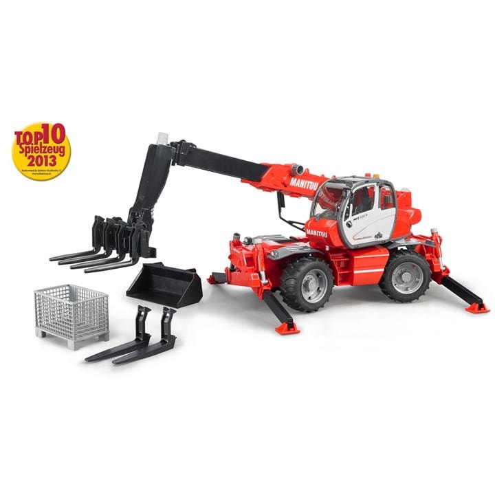 Bruder  Kids  1:16 Manitou Telescopic Forklift Mrt 2150 W in Size 01:16, Sports Direct