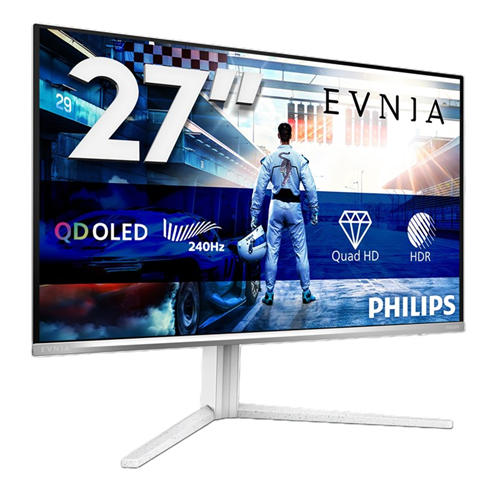 Philips - Philips Evnia 27M2C6501L 27 Inch QD-OLED QHD 240Hz HDMI 2.1 Gaming monitor