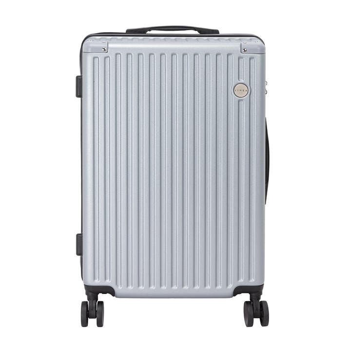 Linea  Silver Metal Suitcase in Size 26in/65cm, Sports Direct