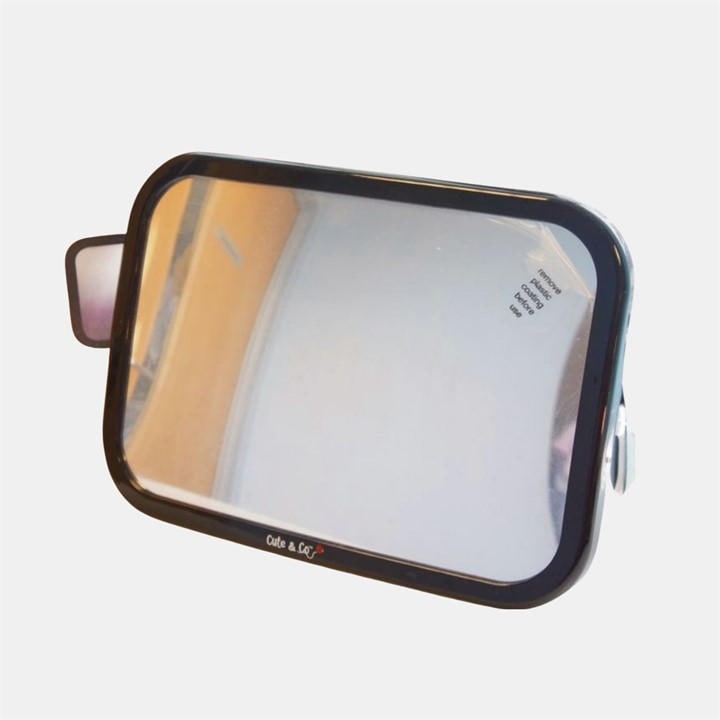 Cute And Co  Kids Black Cute & Co Detachable Baby View Backseat Car Mirror, Sports Direct