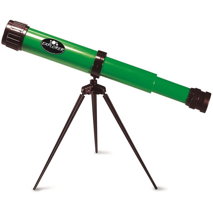 Navir  Kids Green Explorer Telescope With Tripod, Sports Direct
