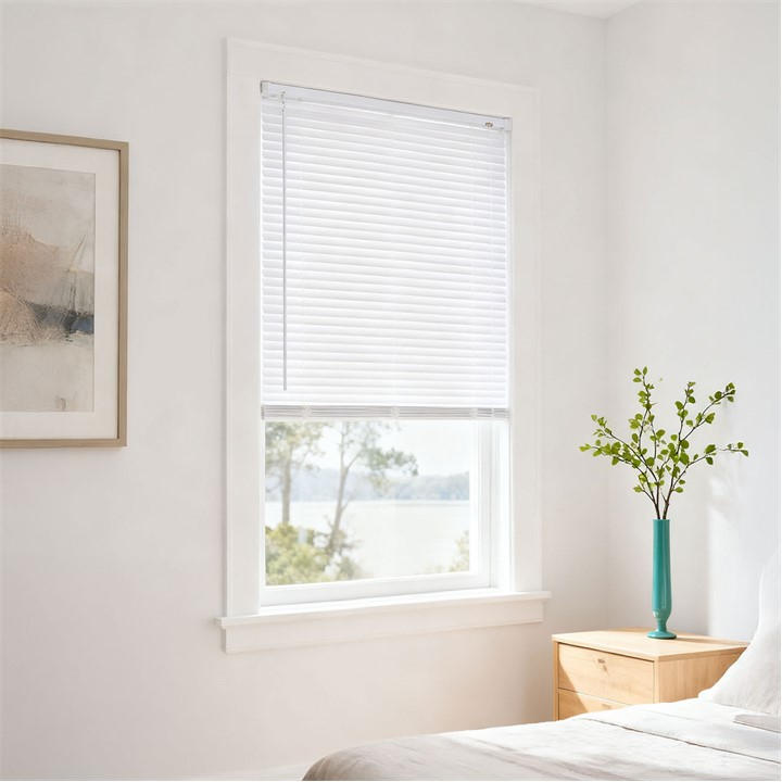 Life Ideas  White 2Pcs Pvc Venetian Blinds in Size 60x150cm, Sports Direct