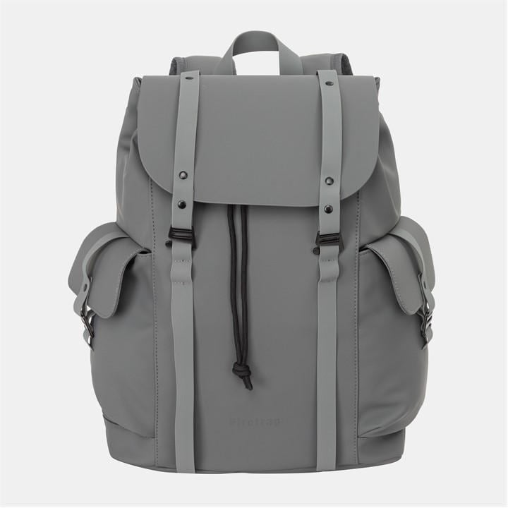 Firetrap  Grey Matte Backpack, Sports Direct