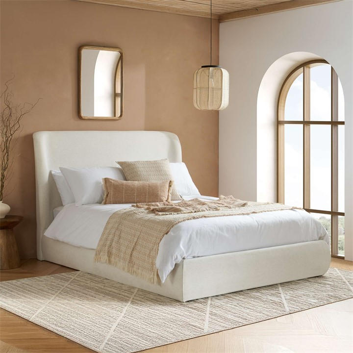 Birlea  White Lanis Ottoman Bed in Size King, Sports Direct