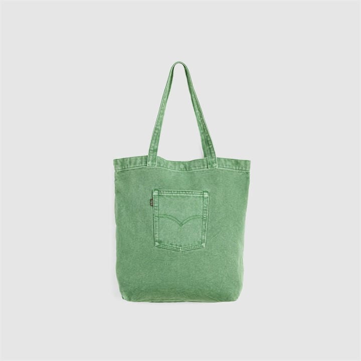 Levis Women's Green Cotton Tote Bag, Sports Direct