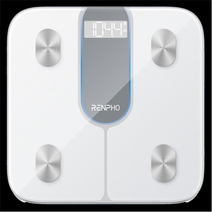 Renpho White Elis Smart Body Scale With Bluetooth App Connectivity, - Image 5