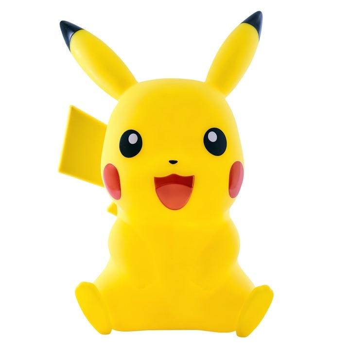 Pokemon  Kids Yellow Sitting Pikachu Light-Up, Sports Direct