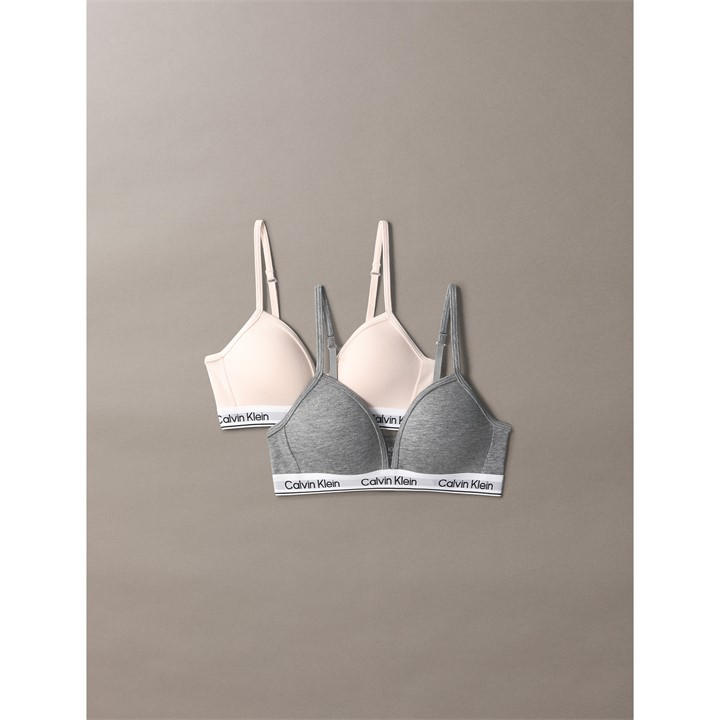 Calvin Klein Girls  Kids' Triangle Bralette in Size 7 - 8 Years, Sports Direct