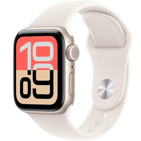 Apple - Watch SE 3 GPS + Cellular 40mm Sport Band S/M