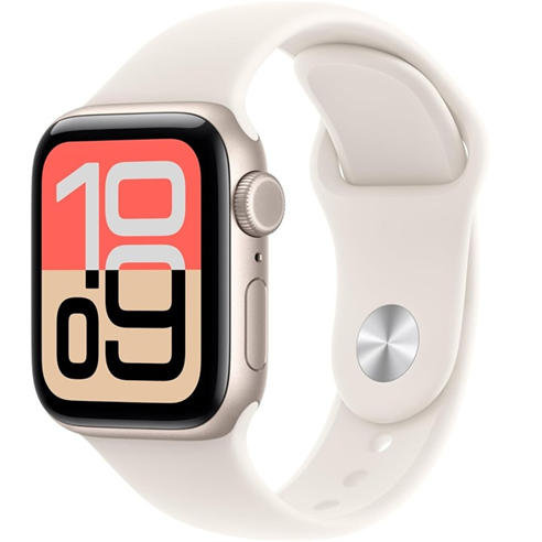 Apple - Watch SE 3 GPS + Cellular 40mm Sport Band M/L