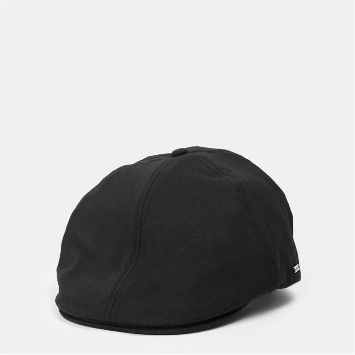 Boss Men's Black Trystan Wool Flat Cap in Size L-XL, Sports Direct