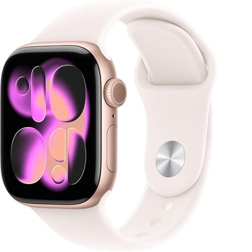 Apple - Watch Series 11 GPS 42mm Aluminium Sport Band M/L