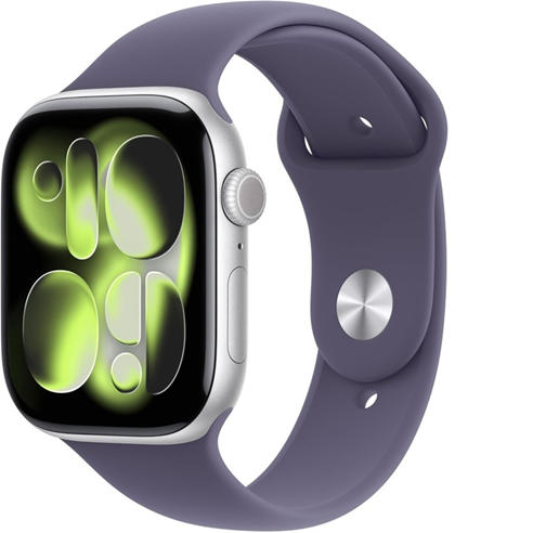 Apple - Watch Series 11 GPS 46mm Aluminium Sport Band S/M