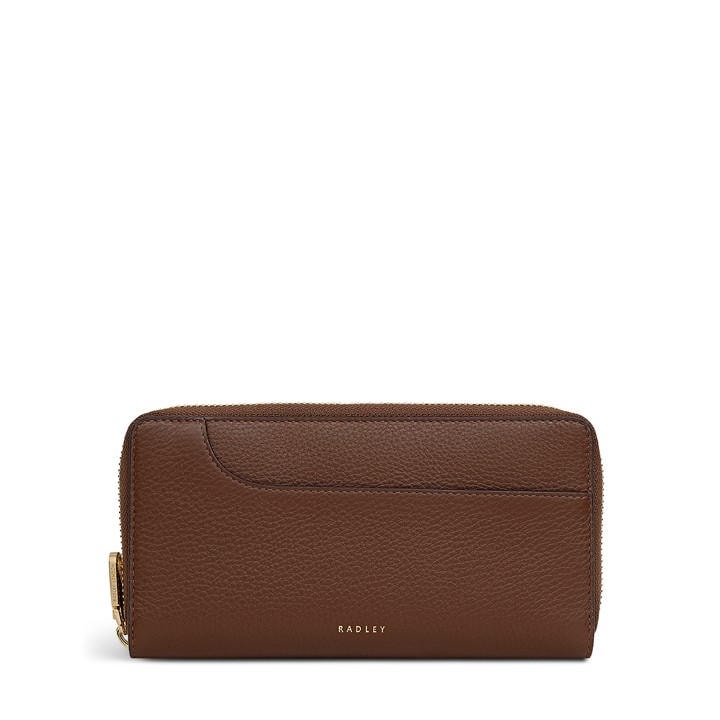 Radley Women's Brown Pockets Large Ziparound Wallet, Sports Direct