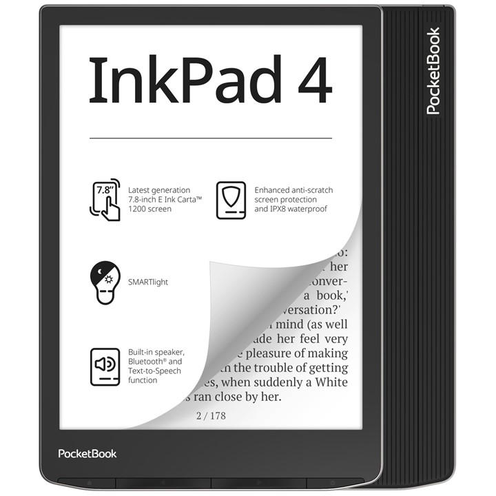 Pocketbook  Silver Inkpad 4 E-Book Reader - Stardust, Sports Direct