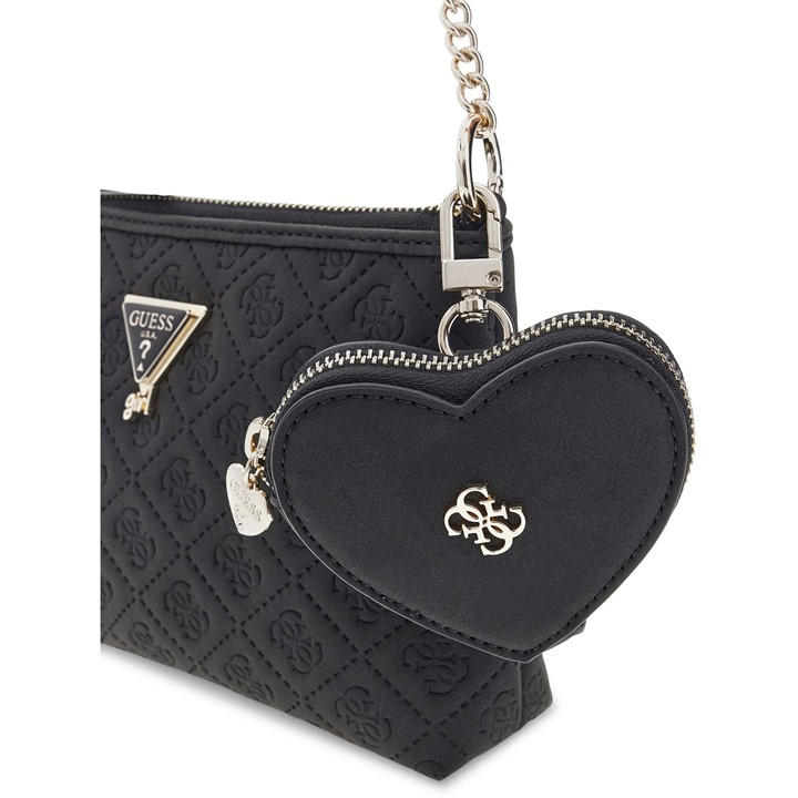 Guess Girls Black Kids' Crossbody Bag, Sports Direct