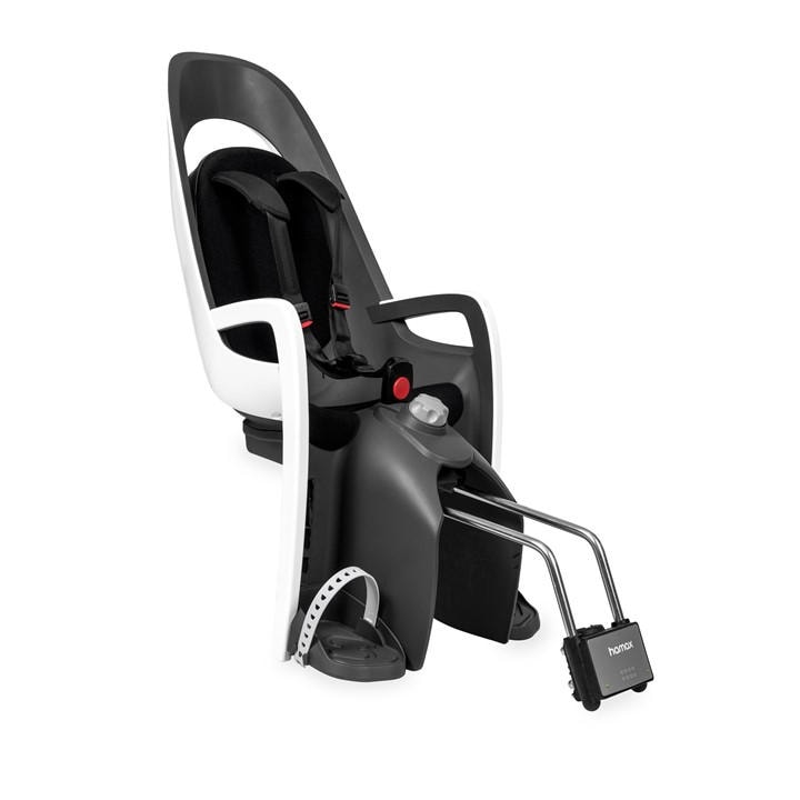 Hamax  White Caress  Bike Seat With Lockable Bracket, Sports Direct