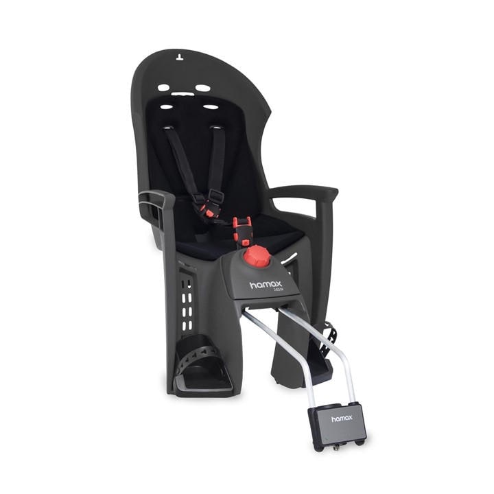 Hamax  Black Siesta  Bike Seat With Lockable Bracket, Sports Direct