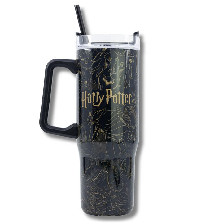 Harry Potter  Black Insulated Rambler Mug 940Ml in Size XL 940ml, Sports Direct