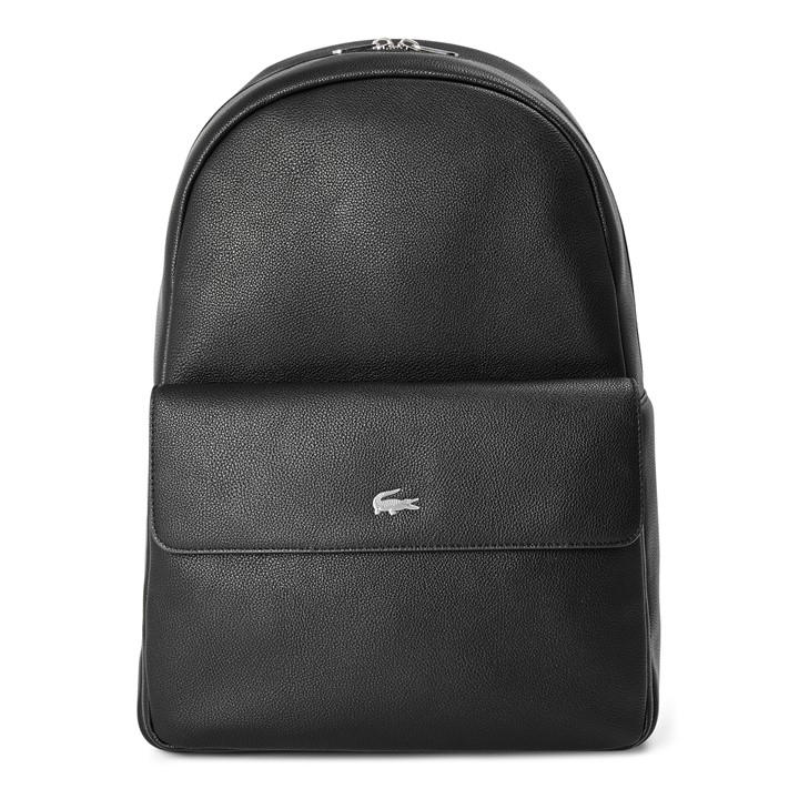 Lacoste Men's Black Backpack, Sports Direct