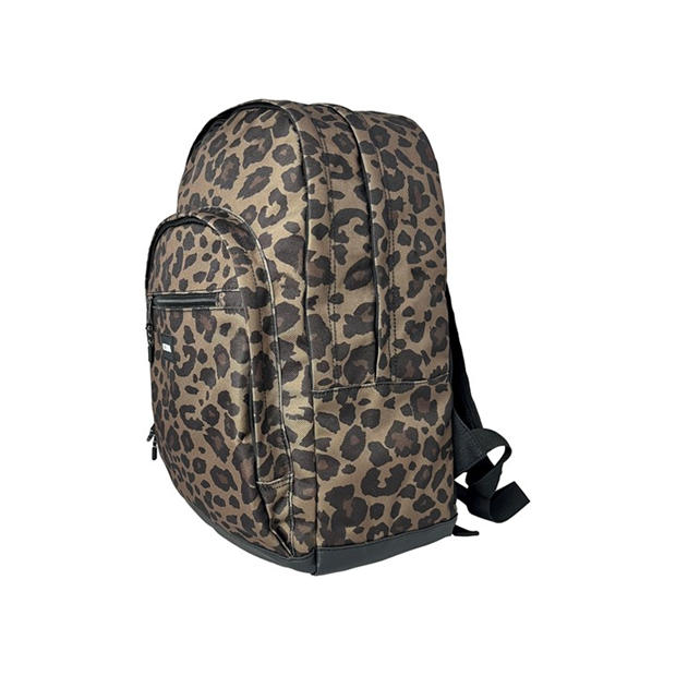 Leopard - Hot Tuna - Print Backpack