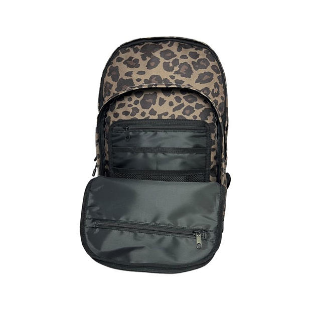Leopard - Hot Tuna - Print Backpack
