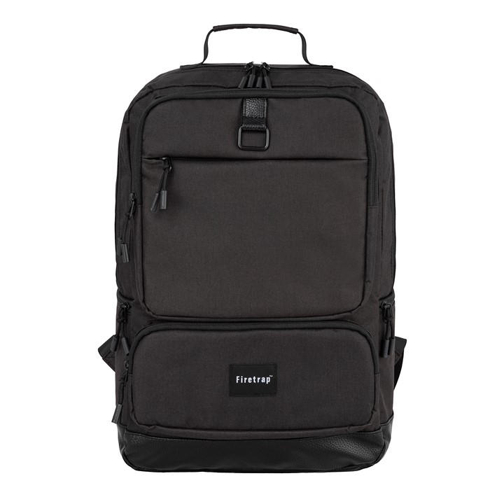 Firetrap Men's Black Kingdom Backpack, Sports Direct
