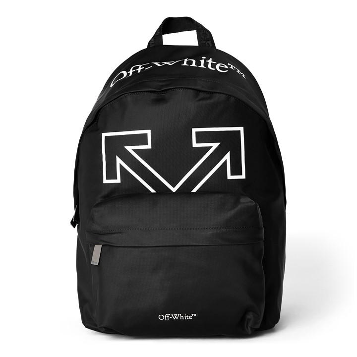 Off White Men's Black Backpack, Sports Direct