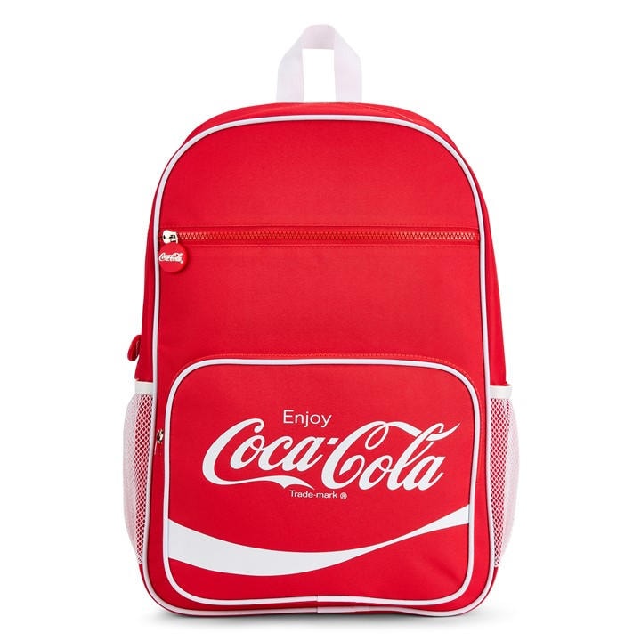 Coca Cola  Red Coca-Cola Officially Licensed Backpack, Sports Direct