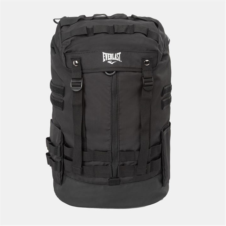 Everlast  Black Trail Backpack, Sports Direct