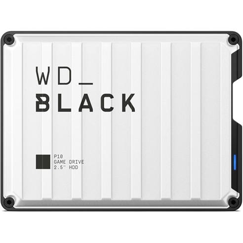 Western Digital - WD_BLACK P10 Game Drive Works with PlayStation® - 2TB (White)