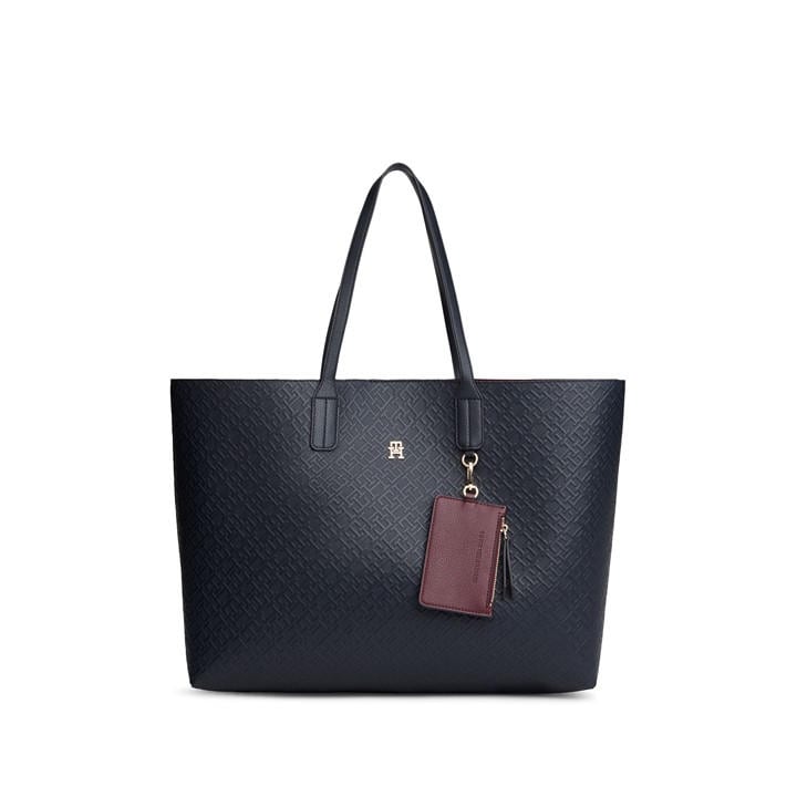 Tommy Hilfiger Women's Blue Icon Tote Bag, Sports Direct