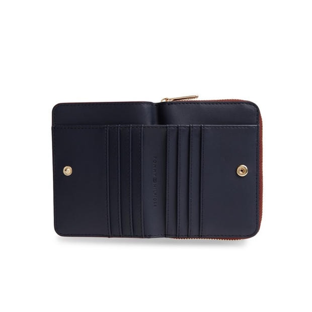 Oxblood - Tommy Hilfiger - Women's Icon Medium Zip Around Purse