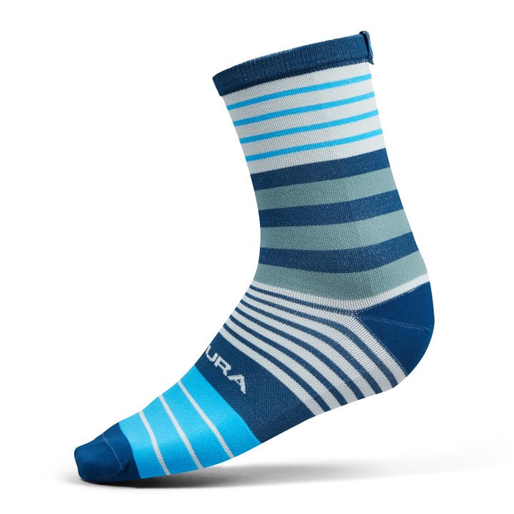 Endura  Blue Block Cycling Socks in Size 7 - 11, Sports Direct