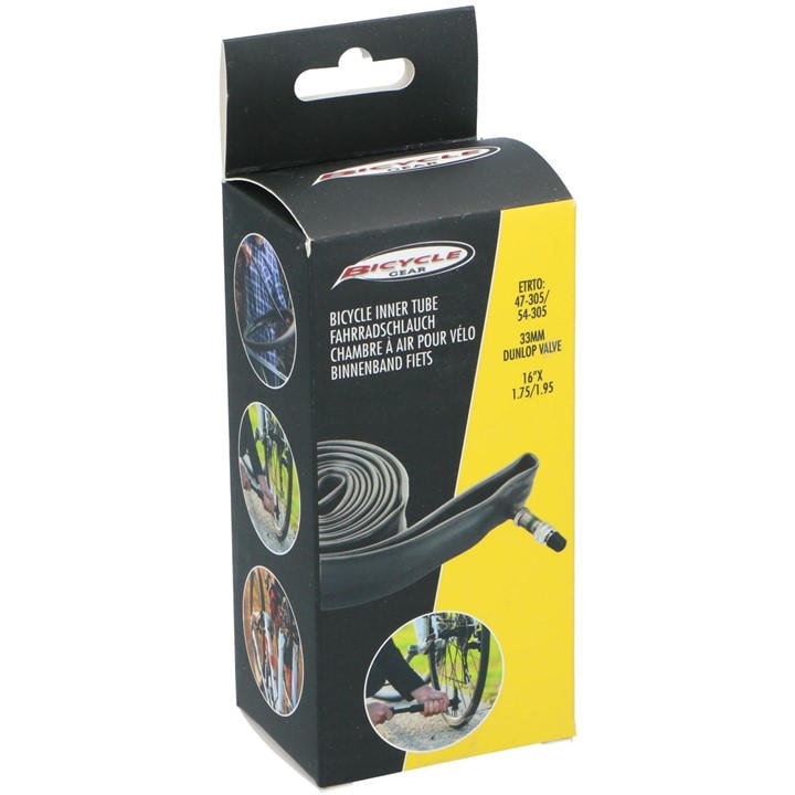 Edco  Black Bicyclegear 16Inchtube, Sports Direct