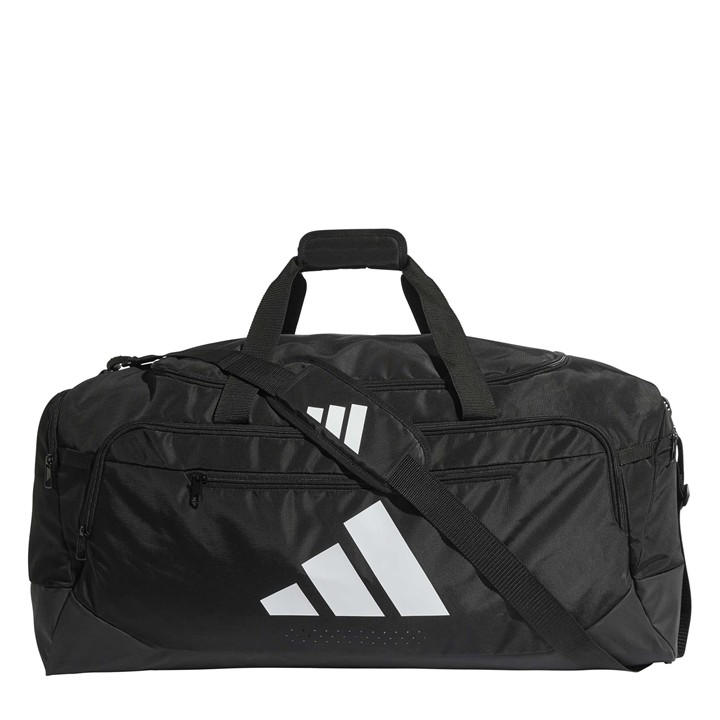 Adidas  Black Essentials 3-Stripes Duffel Bag Large, Sports Direct