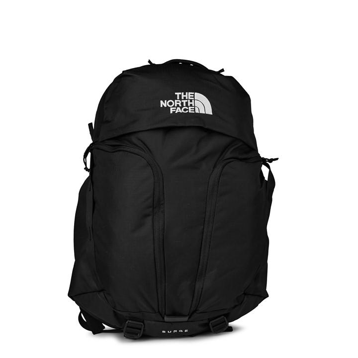 The North Face Men's Black Surge Backpack, Sports Direct