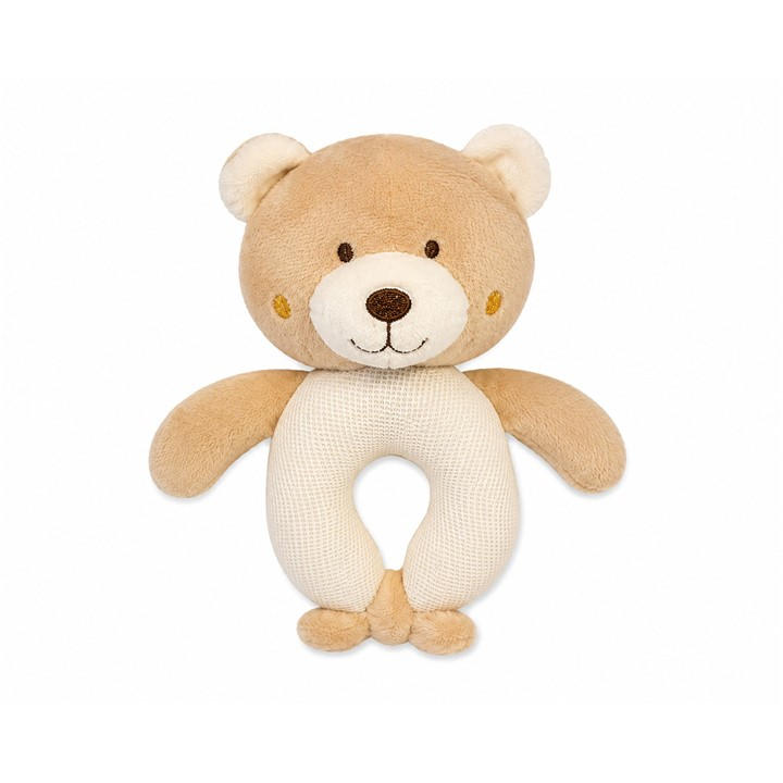 Cute And Co  Kids Beige Cute & Co Baby Bear Rattle, Sports Direct