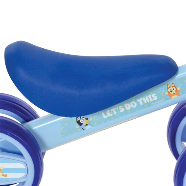 Bluey Vrijstaand speelgoed voor jongens en meisjes vanaf 1 jaar, luxe fiets voor peuters, officieel gelicentieerde babyfiets voor kinderen vanaf 1 jaar, cadeaus voor de 1e verjaardag voor meisjes