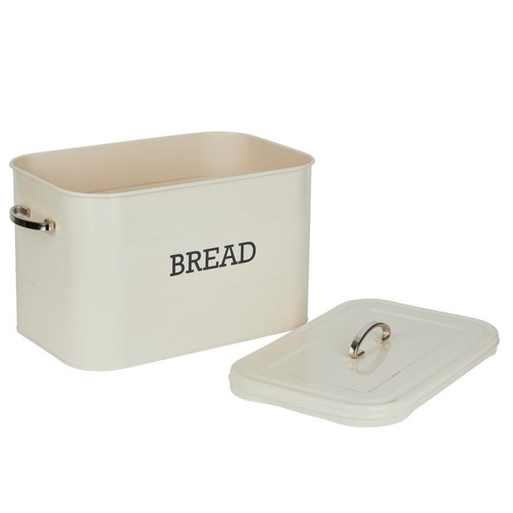 Kitchencraft  Cream Living Nostalgia Antique Bread Bin in Size 22x25.5cm, Sports Direct