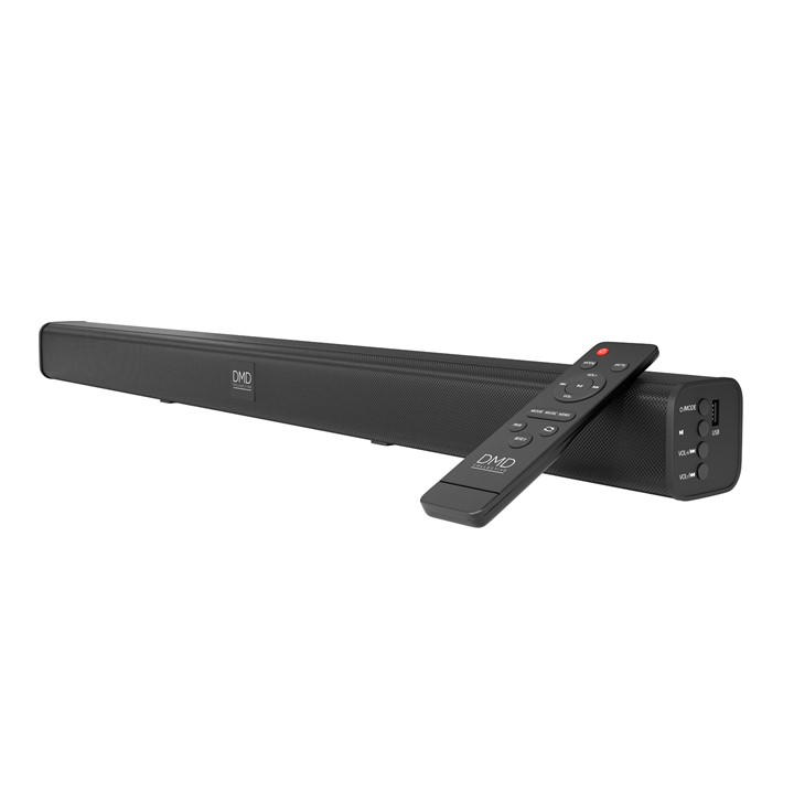 Dmd Collective Unisex Black All In One Sound Bar For Tv With Remote Bluetooth, Optical, Aux Inputs 30W In - Image 5