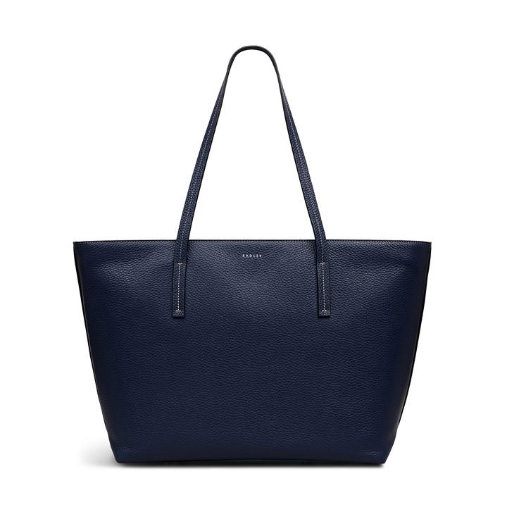 Radley Women's Blue Dukes Place Large Ziptop Tote, Sports Direct