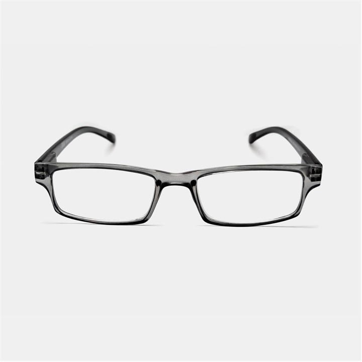 Storm  Grey Rectangle Ready Reader Reading Glasses in Size 2.5, Sports Direct