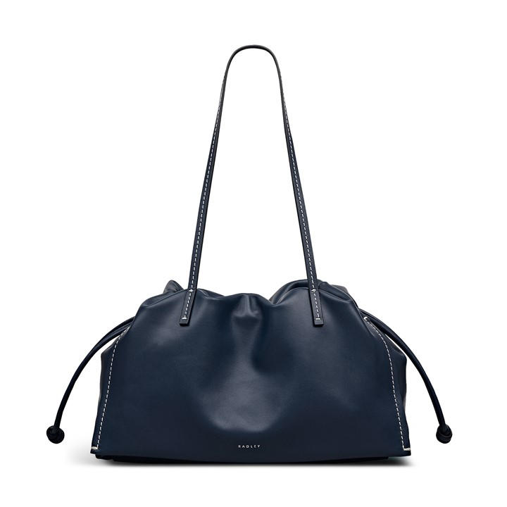 Radley Women's Blue The Roxburgh Large Drawstring Shoulder, Sports Direct