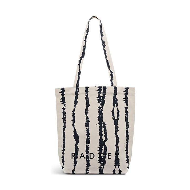 Radley Women's White Tie Dye Stripe Medium Open Top Tote, Sports Direct