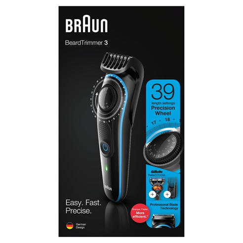 Braun - Men's Beard Trimmer and Hair Clipper