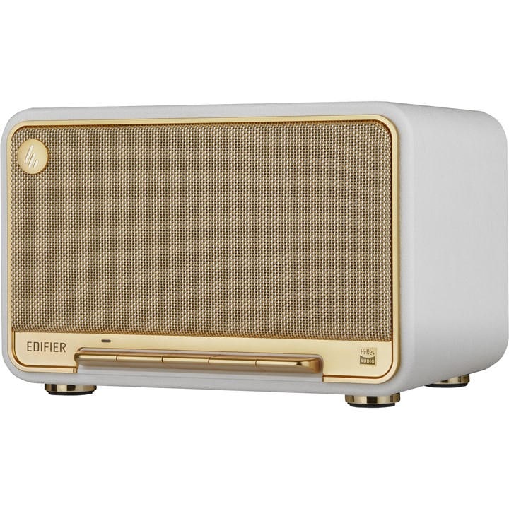 Edifier  White D32 Retro Bluetooth Hi-Res Speaker, Sports Direct